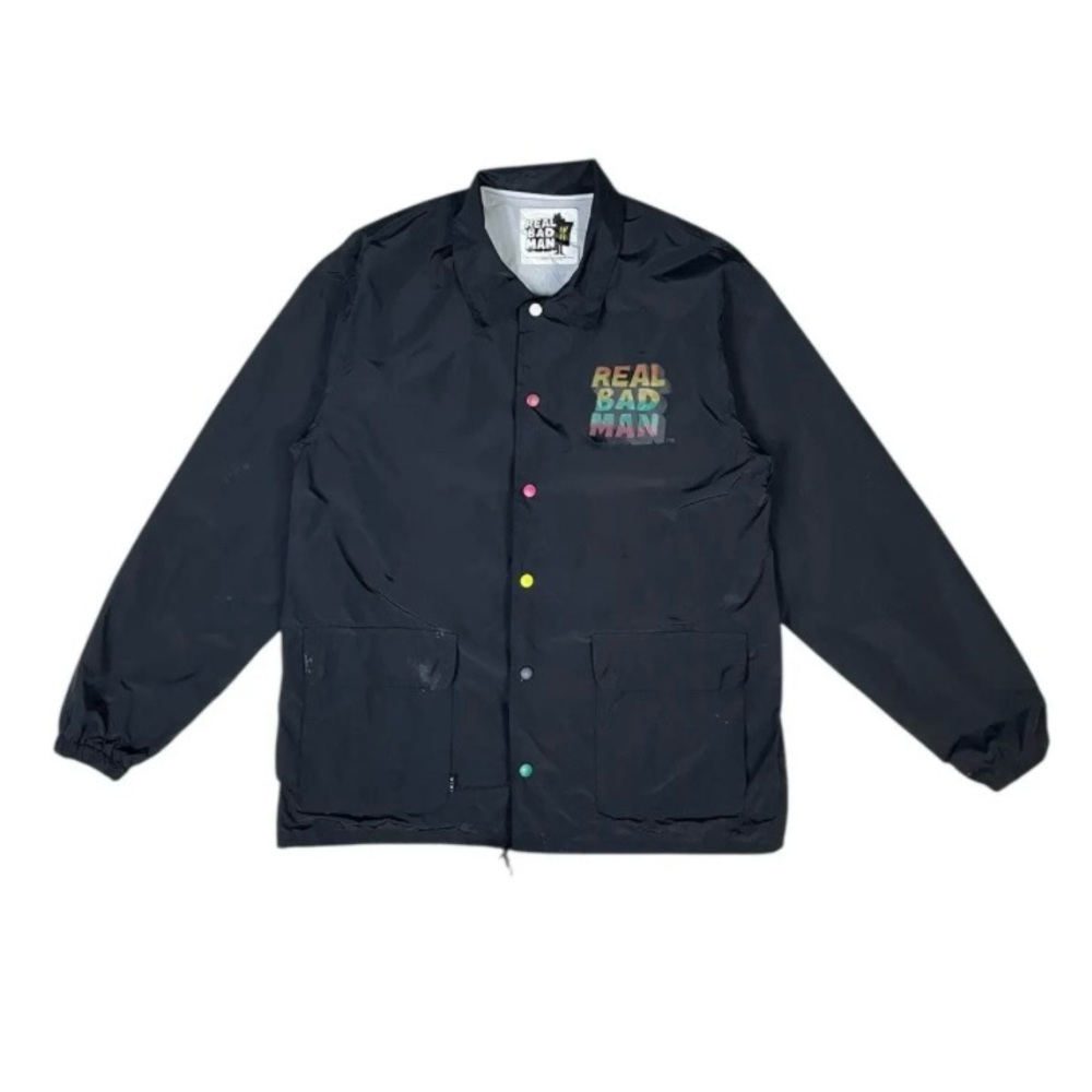 NWT Real Bad Man Black Lightweight Jacket